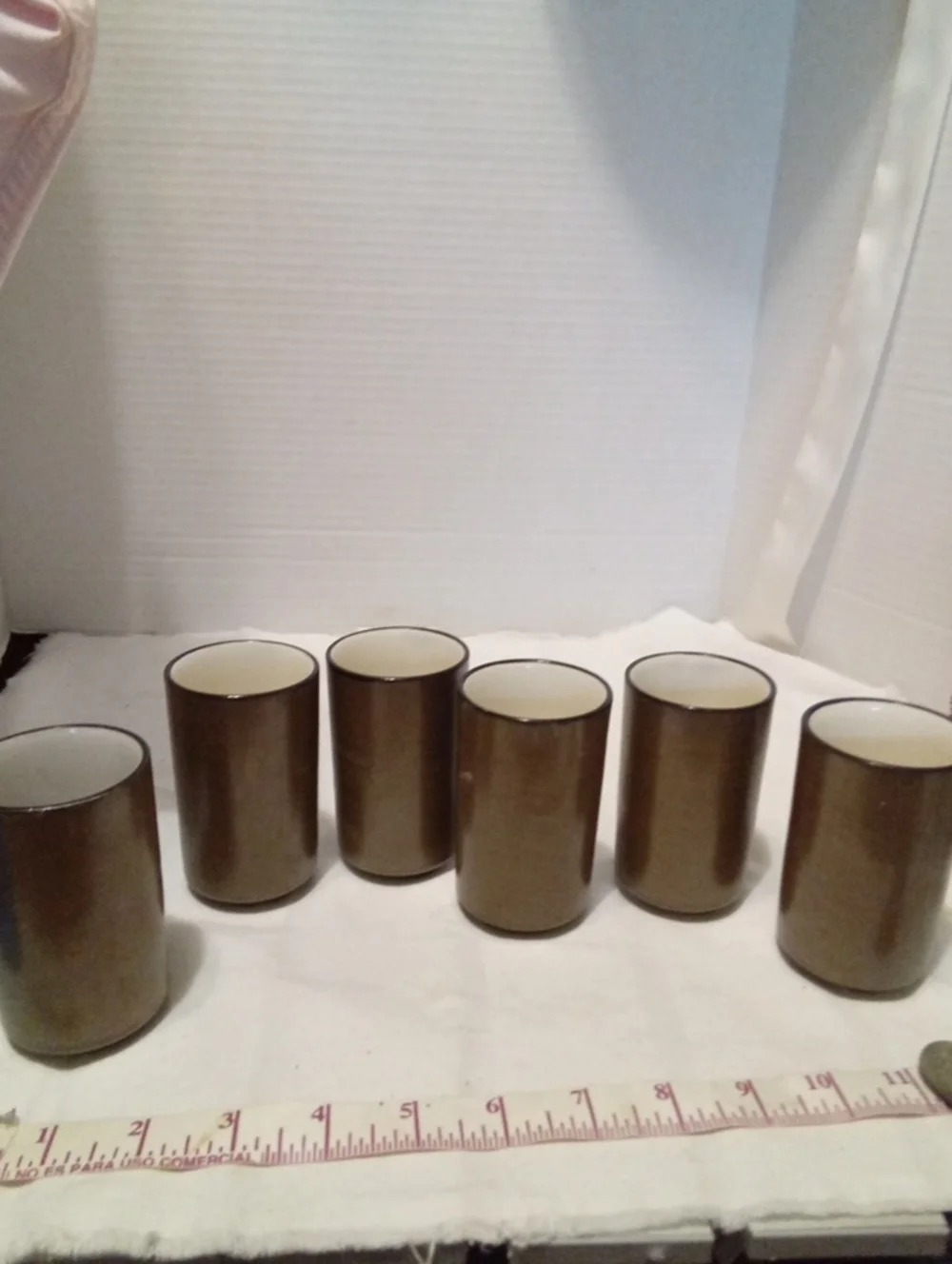 Vintage  Otagiri Stoneware Tea  Or Sake  Cups From Japan 6